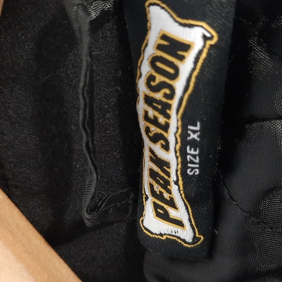 PEAK SEASON BLACK PEA COAT SZ XL. - Picture 6 of 11